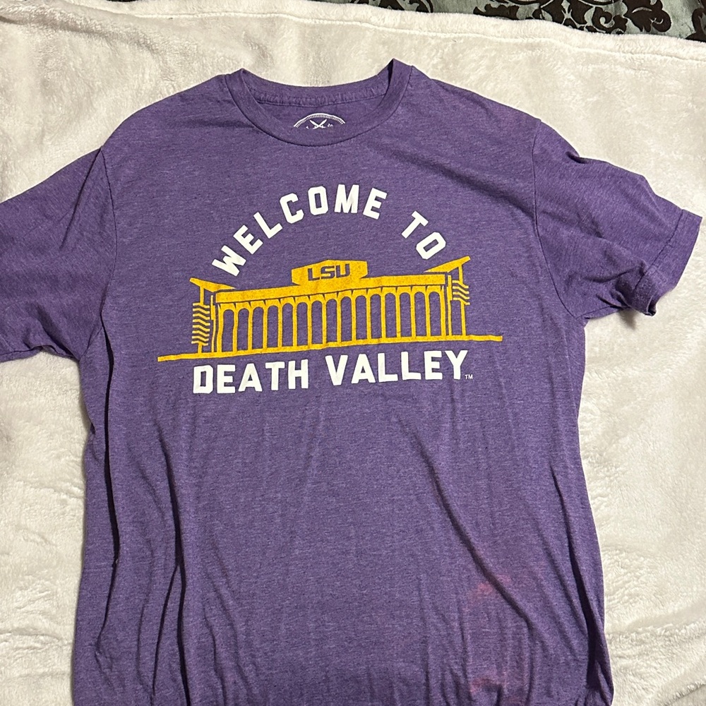 Dry Goods Purple Graphic Tee